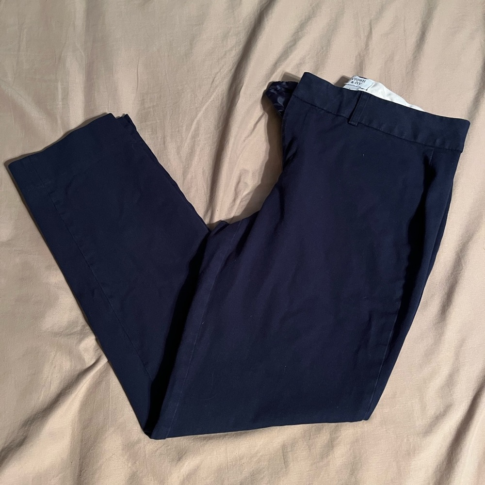 Navy blue dress pants